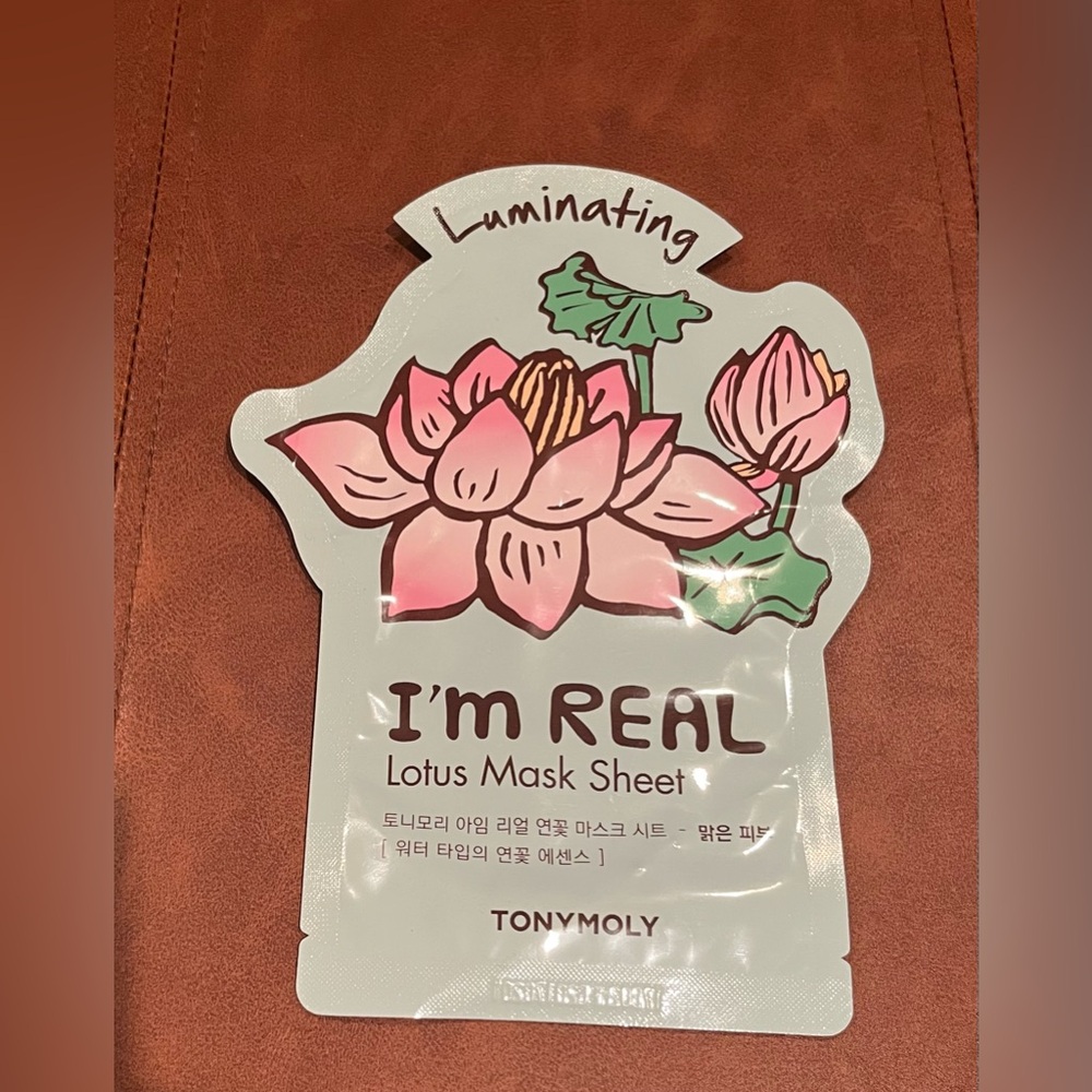 TONYMOLY - Luminating Lotus Mask Sheet